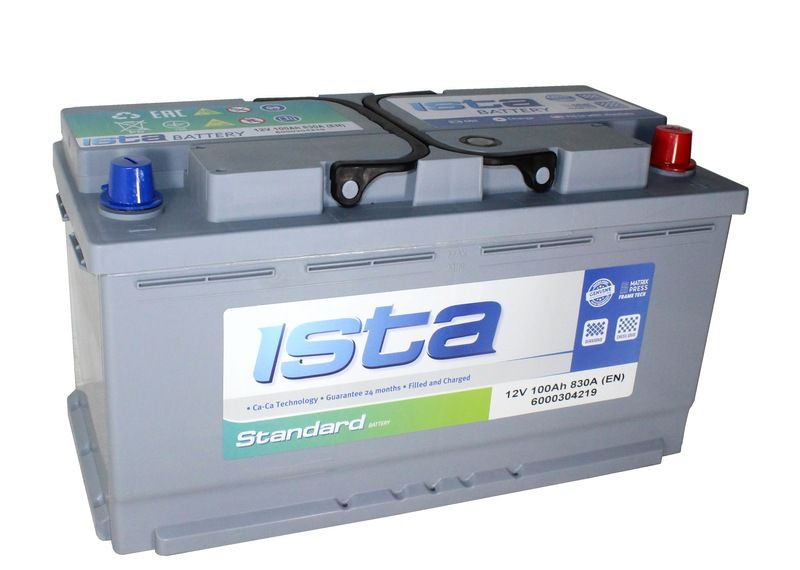 Аккумулятор Ista Standart 6СТ-100 (О.П.) 830А