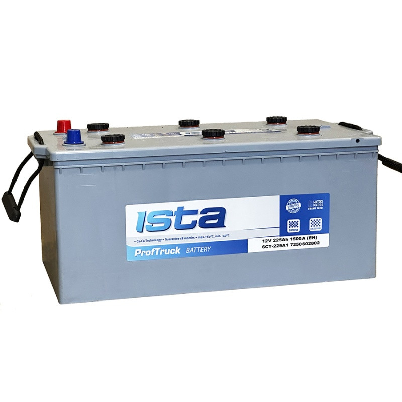 Аккумулятор Ista Professional Truck 6СТ-225 (О.П.) 1500А