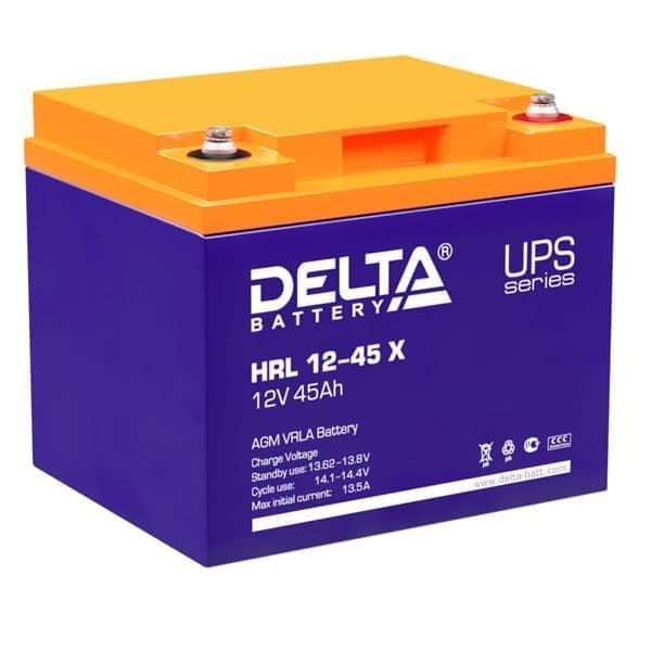Аккумулятор Delta HRL 12-45 X (12V 45Ah) Fujian Minhua Power Source Co., Ltd