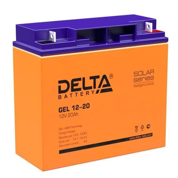 Аккумулятор Delta GEL 12-20 (12V 20Ah) Fujian Minhua Power Source Co., Ltd