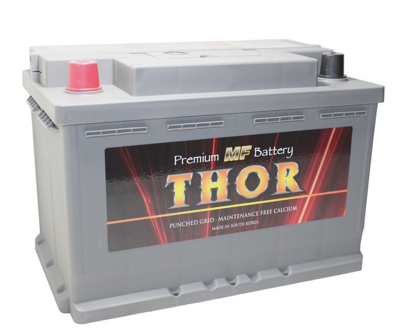 Аккумулятор Thor DIN 6СТ-75 (П.П.) 700А