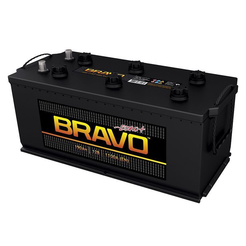 Аккумулятор Bravo 6СТ-190 (О.П.) 1100А АО «АКОМ»