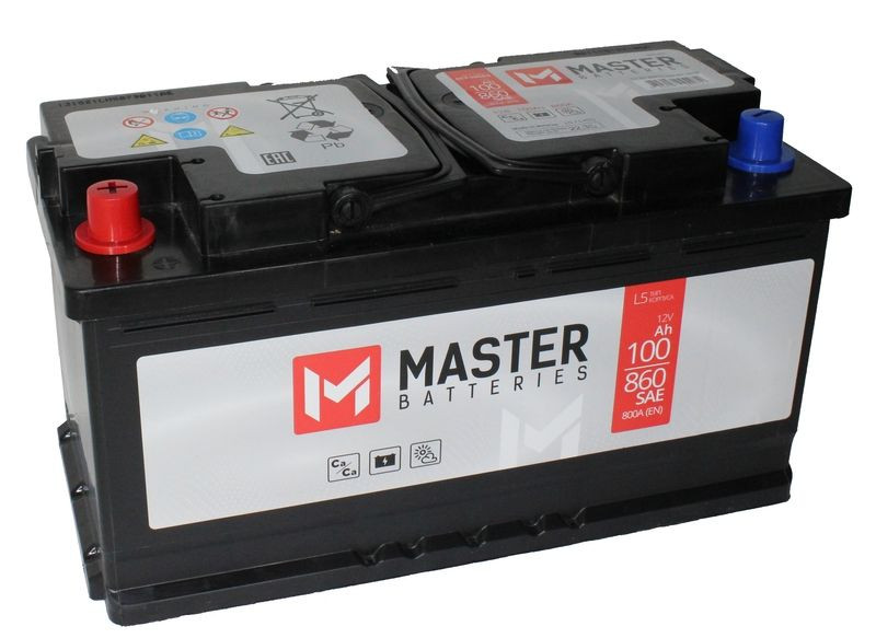 Аккумулятор Master Batteries 6СТ-100 (П.П.) 800А