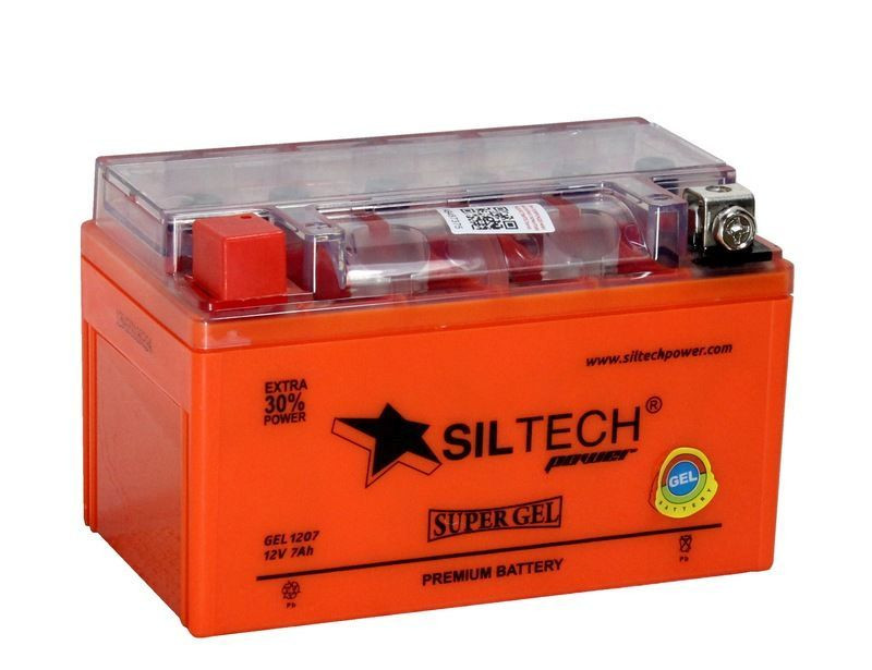 Аккумулятор Siltech GEL 1207 7Ач 100А (YTX7A-BS)