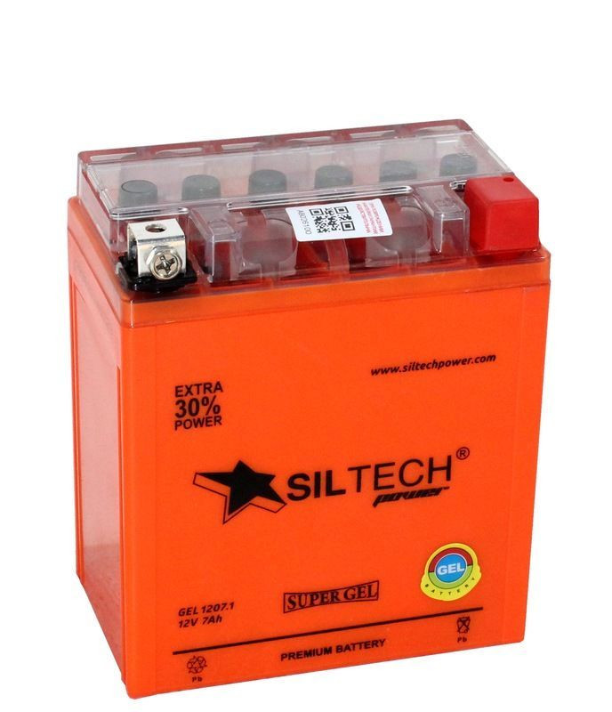 Аккумулятор Siltech GEL 1207.1 7Ач 100А (YTX7L-BS)