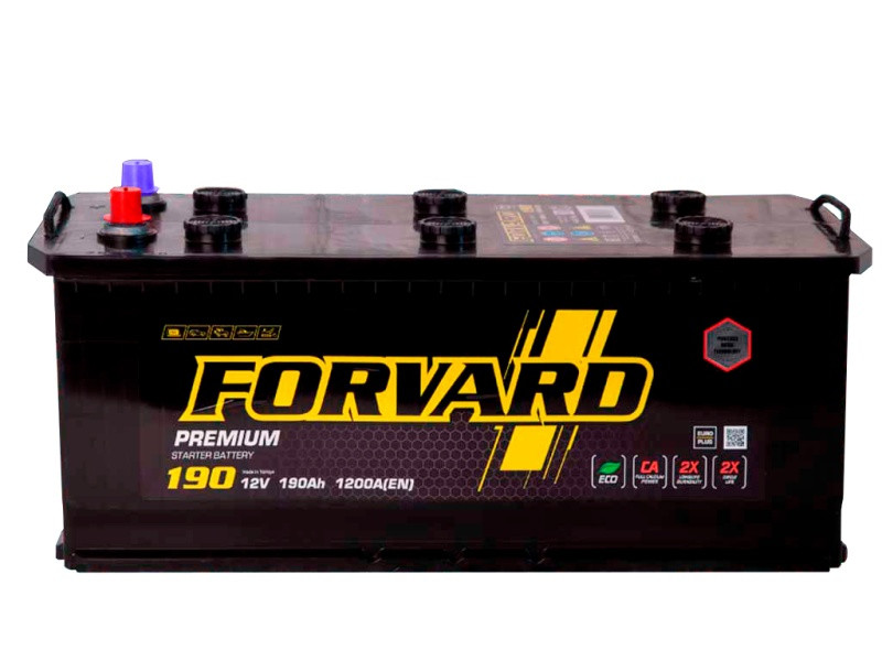 Аккумулятор Forvard 6СТ-190 (П.П.) 1200А