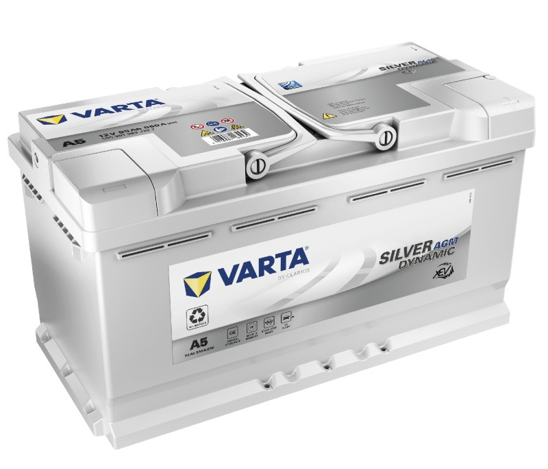Аккумулятор Varta Dynamic AGM A5 6СТ-95 (О.П.) 850А CLARIOS