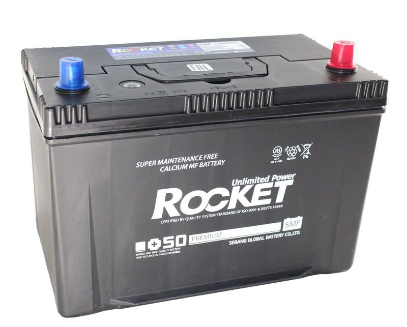 Аккумулятор Rocket JIS 6СТ-100 (О.П.) 830А (с буртом)