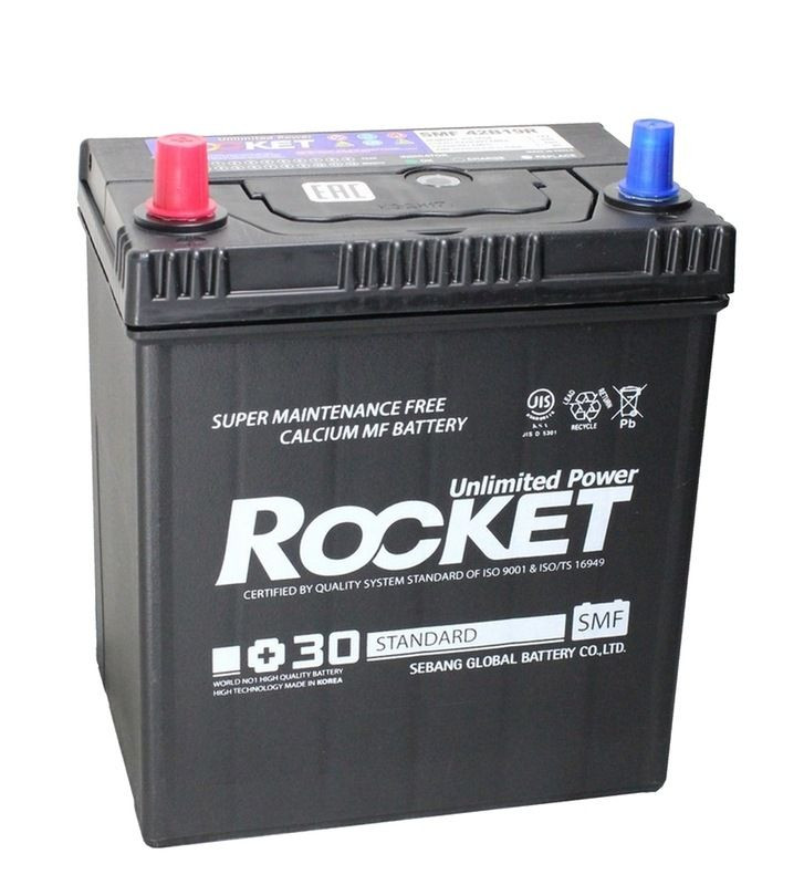 Аккумулятор Rocket JIS 6СТ-40 (П.П.) 340А
