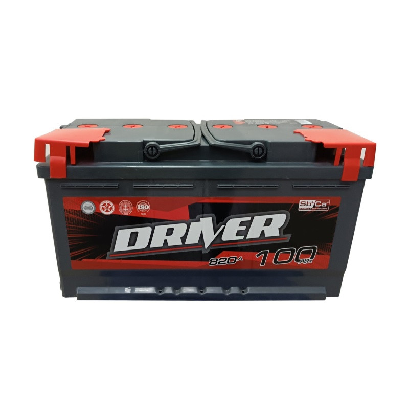 Аккумулятор Driver 6СТ-100 (П.П.) 820А