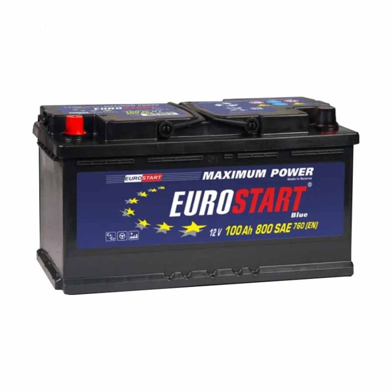 Аккумулятор Eurostart 6СТ-100 (П.П.) 800А