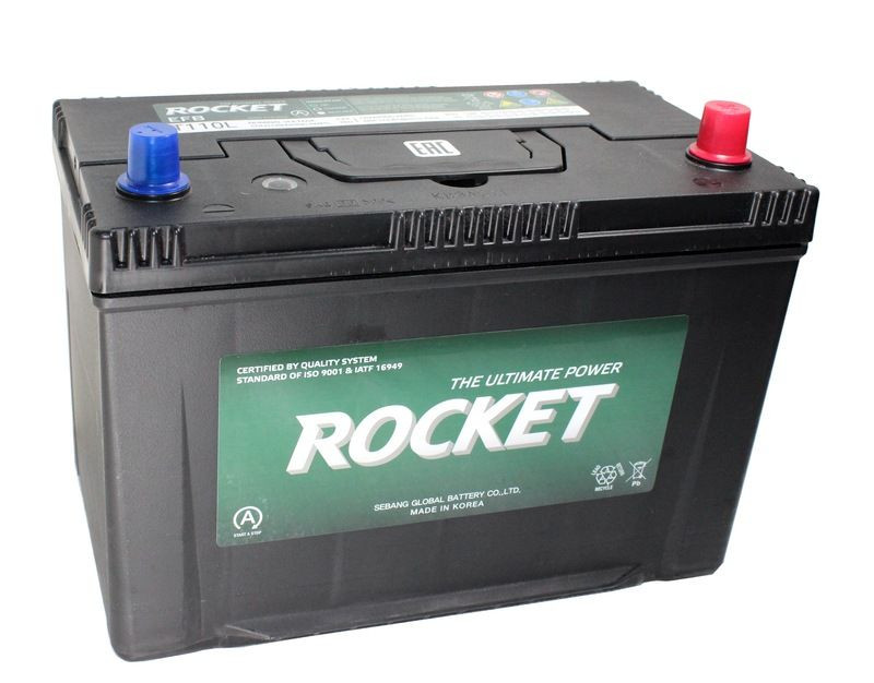 Аккумулятор ROCKET EFB JIS 6СТ-95 (О.П.) 780А (с буртом)