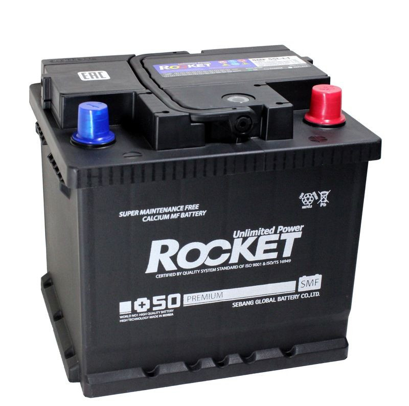 Аккумулятор Rocket 6СТ-55 (О.П.) 480А