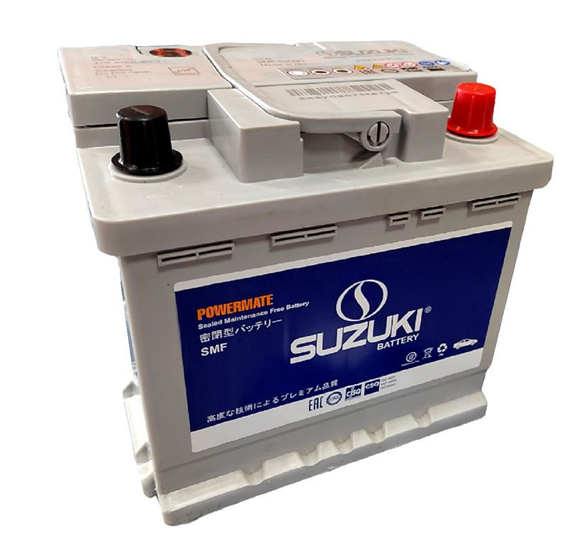 Аккумулятор Suzuki Powermate SMF 6СТ-50 (О.П.) 470А SBIC