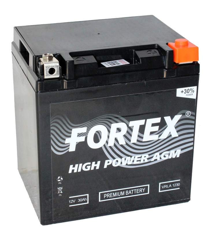 Аккумулятор Fortex CT 1230 30Ач 300A  (YIX30L, YIX30L-BS, YB30L-B)