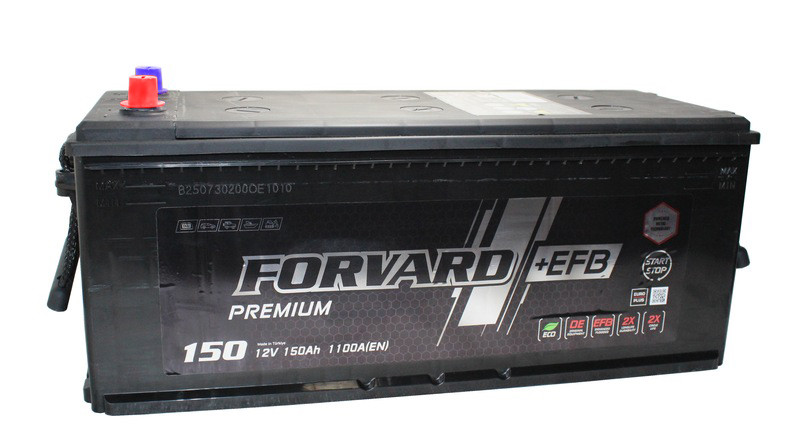 Аккумулятор Forvard EFB 6СТ-150 (П.П.) 1100А